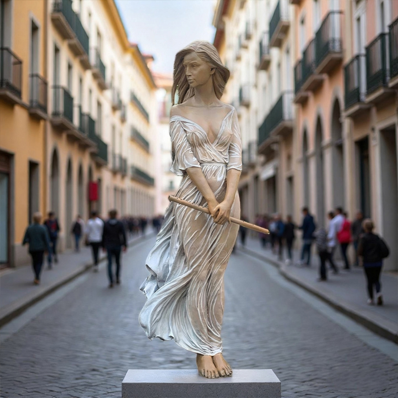 Fibreglass Sculptura Humana in 