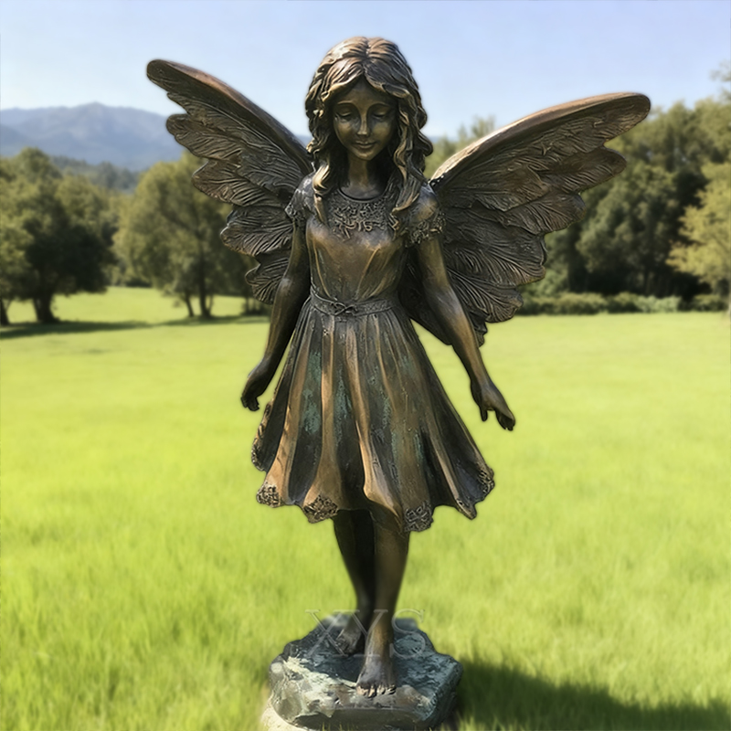 Flos aeneus Fairy Sculpture