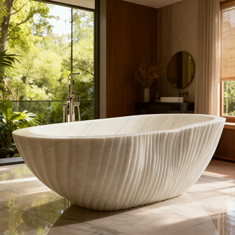 Marmor Functional Bathtub Sculpture