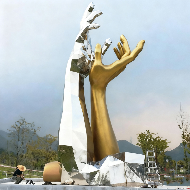 Velit Abstract Steel Art Sculpture