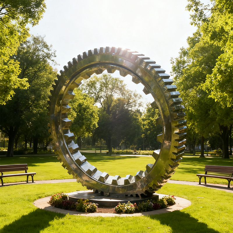 Rota Industry Aliquam Steel Apparatus Sculpture