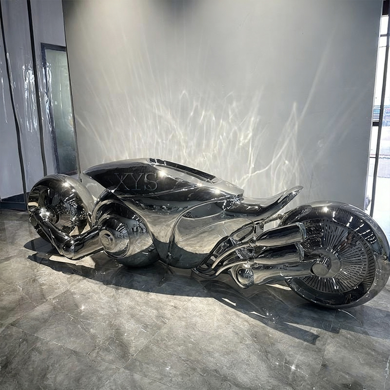 plena Throttle Speculum Concept Motorcycle Sculpture